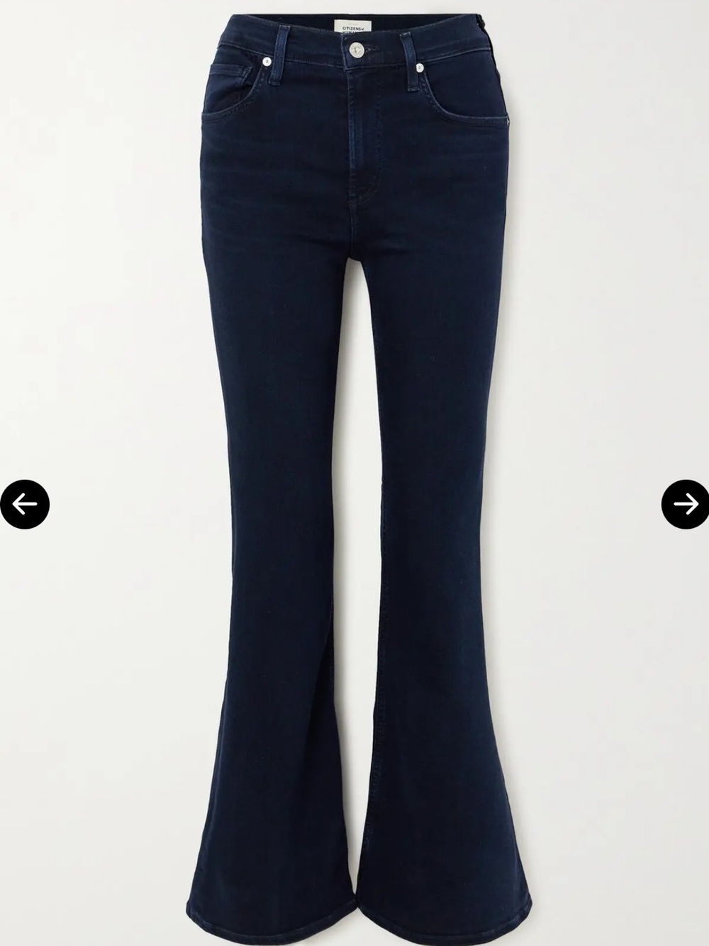 NWOT Citizens of Humanity Isola flare jeans blue 25